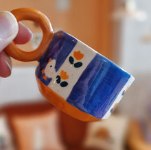 Load image into Gallery viewer, Nº516 goose family | MINI CUP with handle
