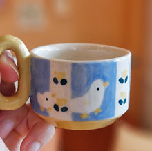 Load image into Gallery viewer, Nº515 goose family | MINI CUP with handle
