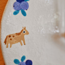 Load image into Gallery viewer, horses &amp; blueberries | CLOCK
