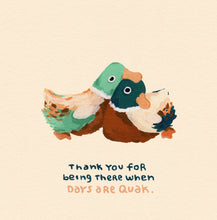 Load image into Gallery viewer, thank you for being there | FINE ART Giclée print
