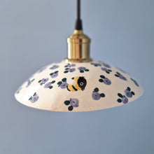 Load image into Gallery viewer, lavender bumblebee | LAMP SHADE
