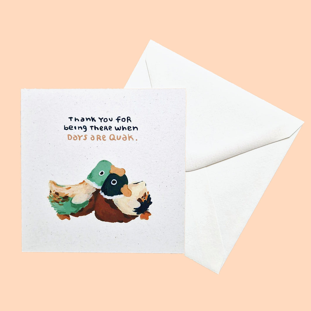 thank you for being there | Postcard