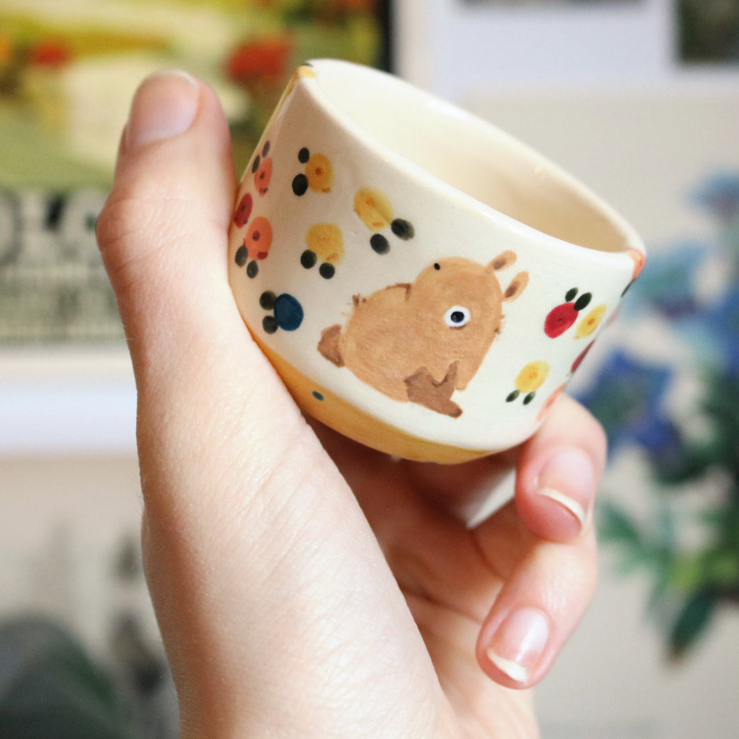 Nº206 hare | COLORFUL MINI CUP